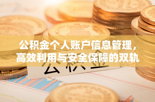 霍州公积金个人账户信息管理，高效利用与安全保障的双轨并行