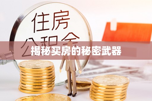 霍州揭秘买房的秘密武器