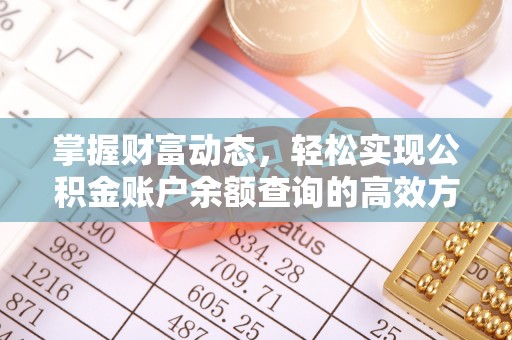 霍州掌握财富动态，轻松实现公积金账户余额查询的高效方法