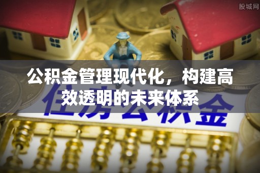 霍州公积金管理现代化，构建高效透明的未来体系