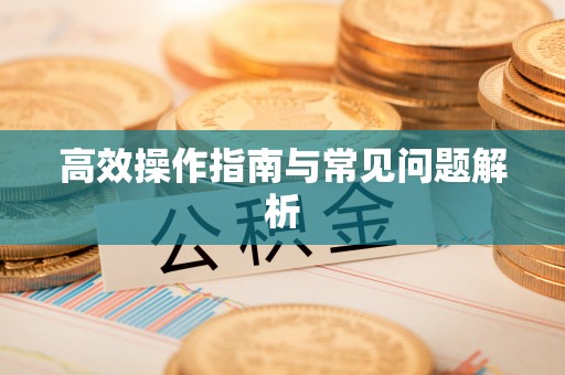 霍州高效操作指南与常见问题解析