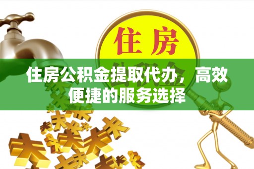 霍州住房公积金提取代办，高效便捷的服务选择