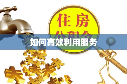 霍州如何高效利用服务