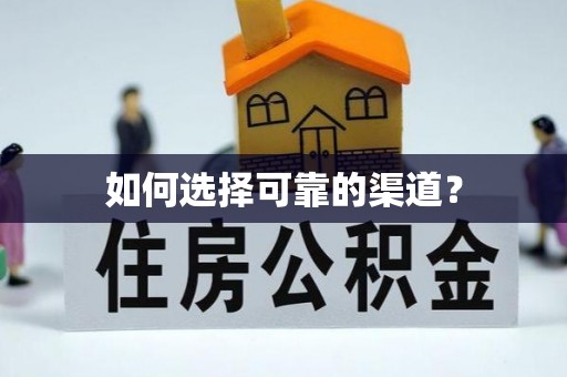 霍州如何选择可靠的渠道？