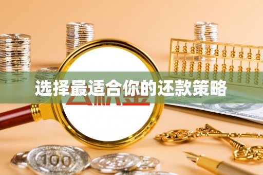霍州选择最适合你的还款策略